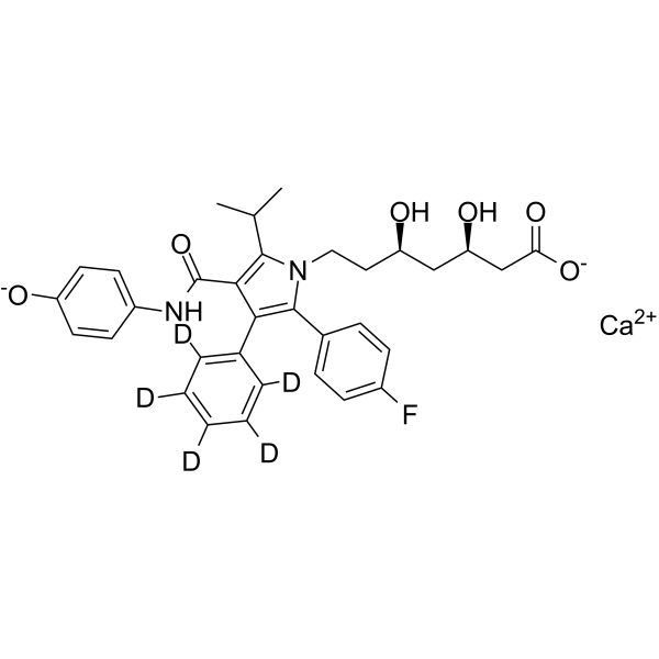 4-Hydroxy Atorvastatin-d5 calcium 265989-45-5